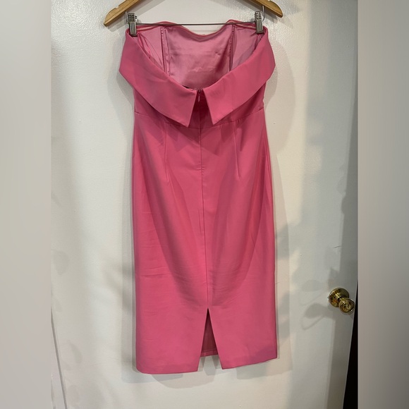 Bardot Georgia Strapless Dress - Candy Pink - Size 6 - Picture 5 of 13